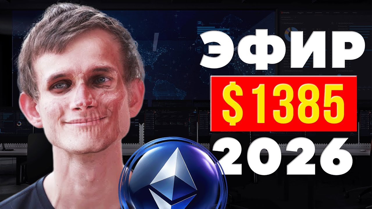 СУПЕРЦИКЛА ETHEREUM НЕ БУДЕТ!!! Прогноз по эфиру на 2026 год