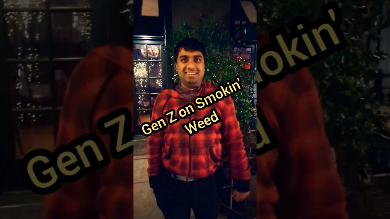 why do gen z smoke weed? #shorts