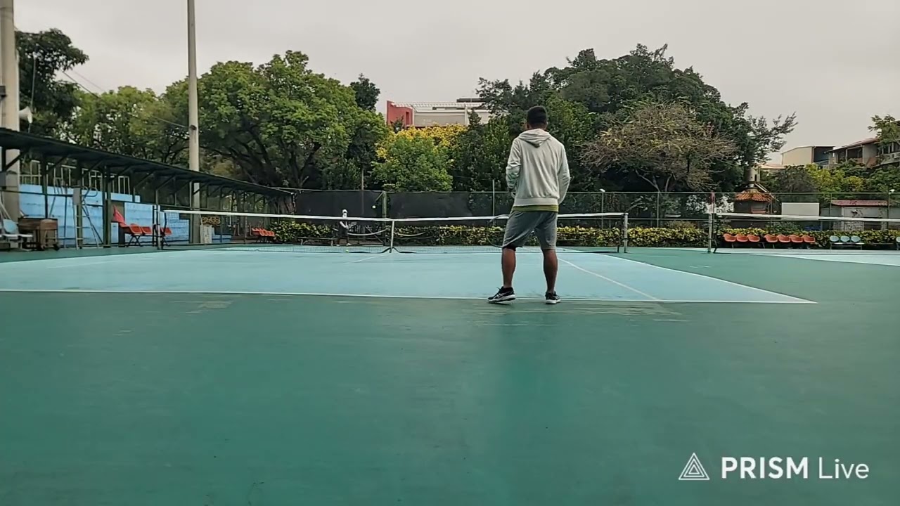 精華片段：網球 練球 發球+底線拉球 2026 0202