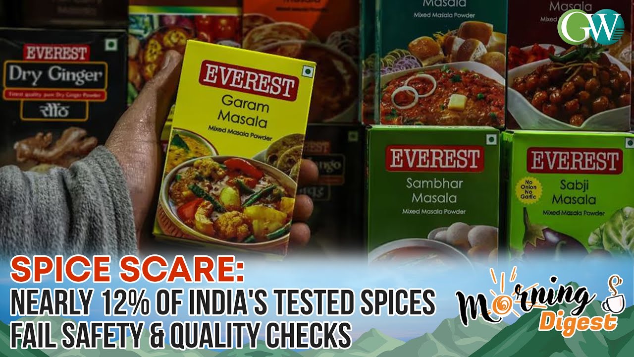 SPICE SCARE: NEARLY 12% OF INDIA'S TESTED SPICES FAIL SAFETY & QUALITY CHECKS