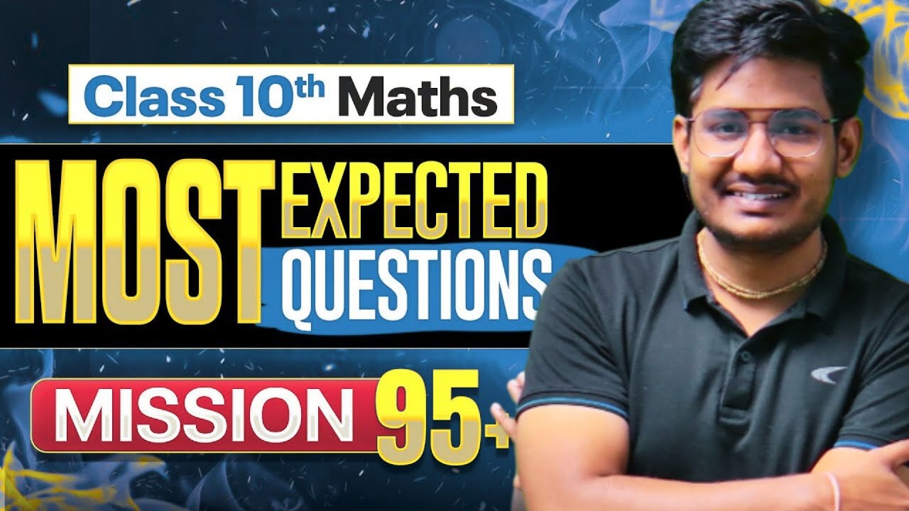 Class 10 maths LiVE NOW | Most important questions for board examination | green board
