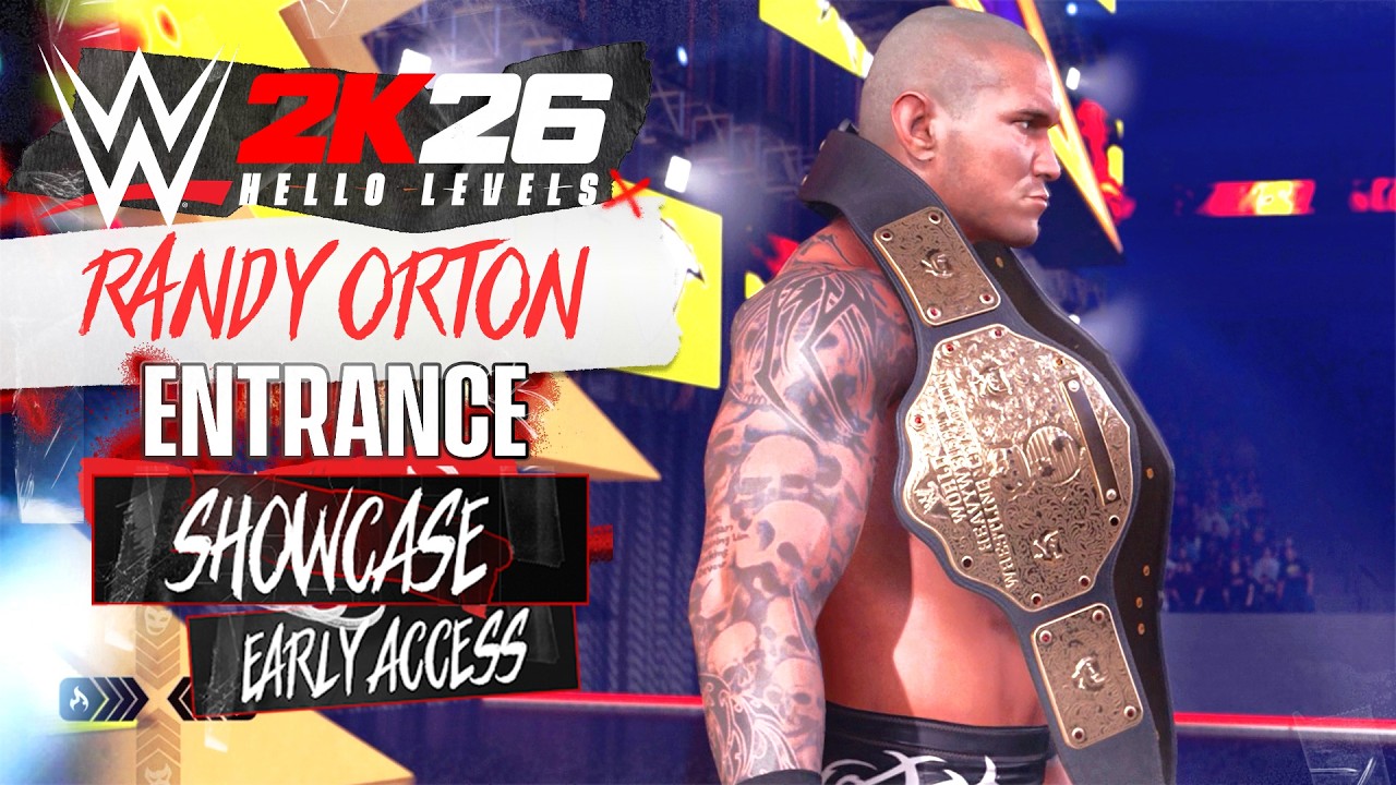 WWE 2K26 Showcase Entrances - Randy Orton Entrance at WrestleMania XXX