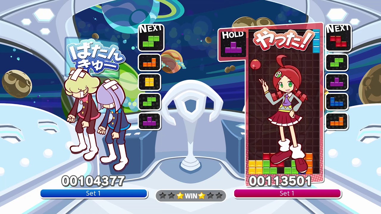 [Puyo Puyo Tetris] Free Play VS: Doremy vs. uyeshota (01-02-2020, Switch)