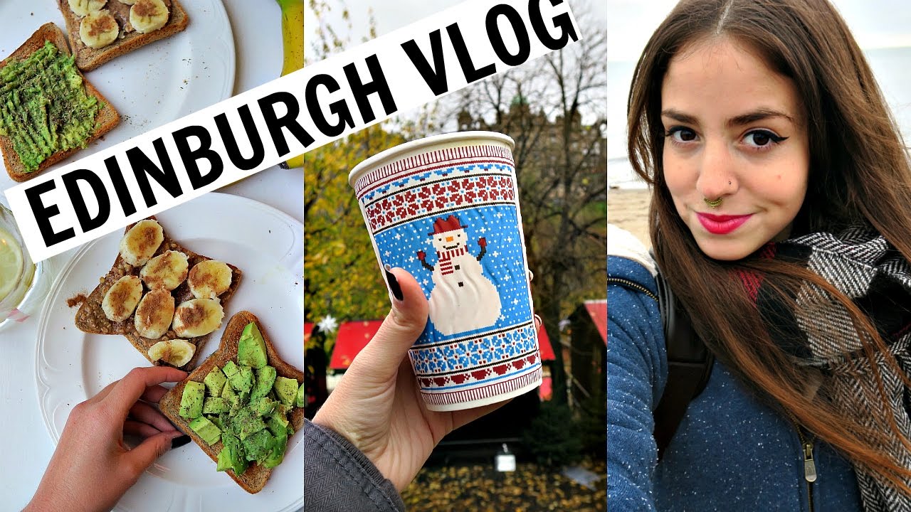 Scotland Vlog! First Day In Edinburgh + Vegan Food & A RABBIT!!! (& Harley Quinn)
