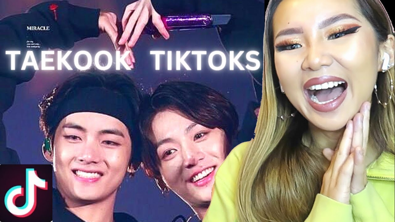 TAEKOOK TAKEOVER! 🐻🐰TIKTOK COMPILATION | REACTION
