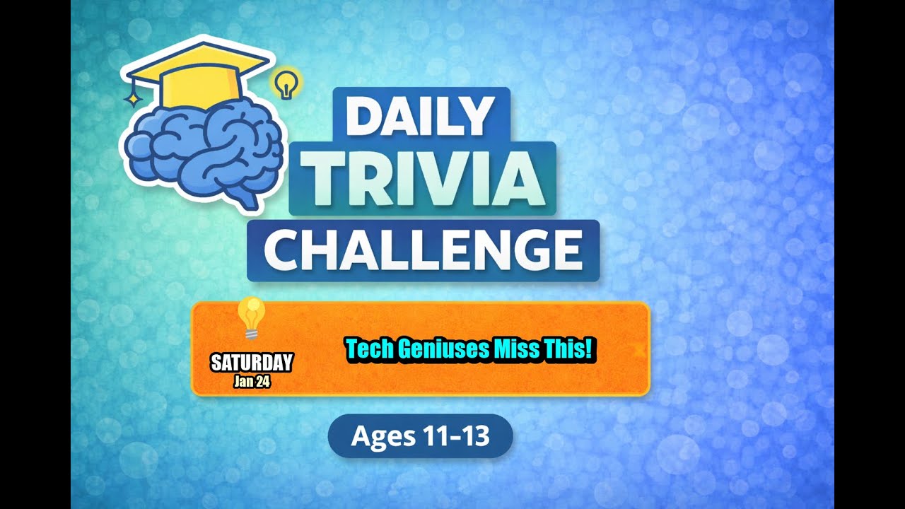 💡 Inventions Trivia for Kids! | Jan 24 | Ages 11-13