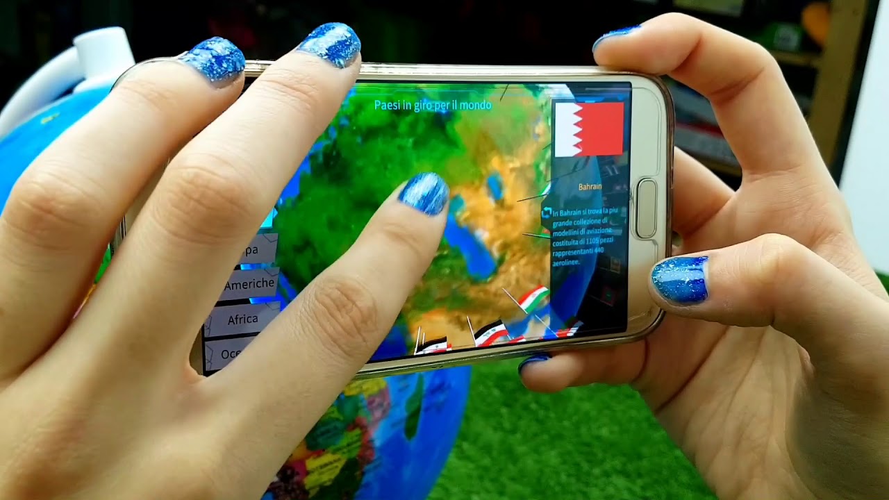 La Mappamondo SmartGlobe : scopri con noi il fantastico mondo tramite il tuo CELLULARE 🌏🌐
