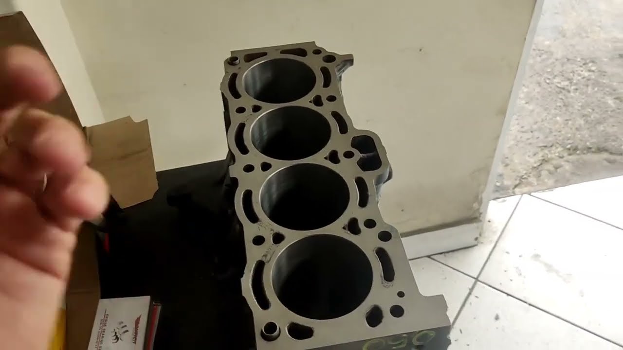 montagem do virabrequim Corolla 1.8 motor 7afe de 93 ao ano 2000 , tecnoauto chegando , participem!