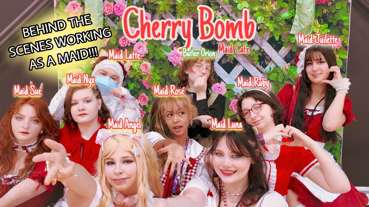 What is it like to work at a Maid Cafe??? | Meadowlark Comic Con