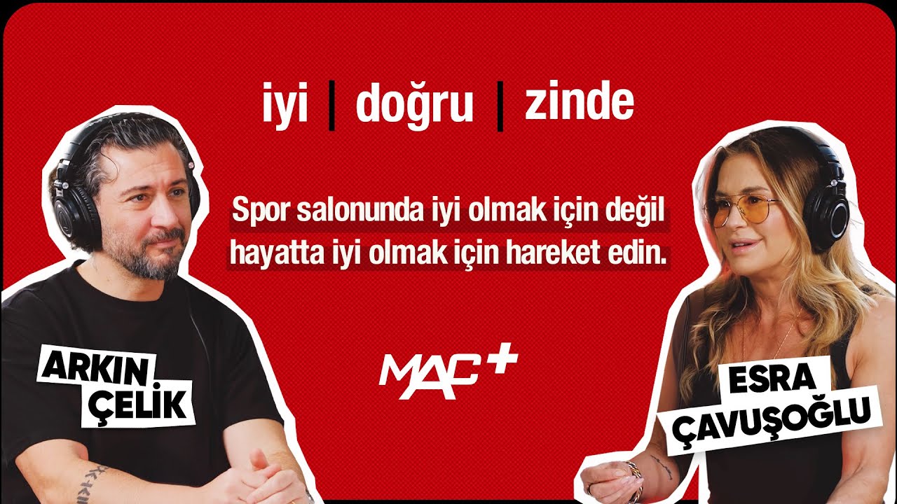 Spor salonunda iyi olmak için değil hayatta iyi olmak için hareket edin. / Esra Çavuşoğlu