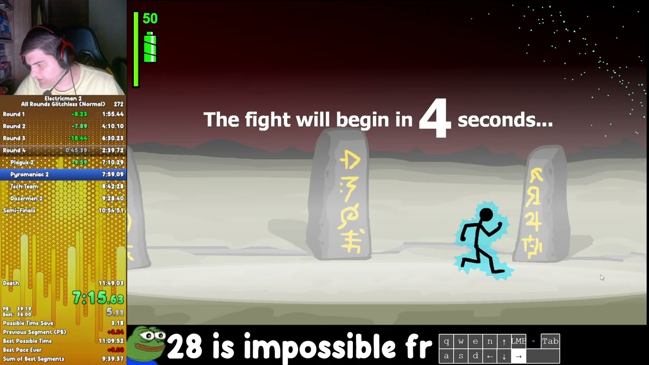 Electricman 2 Normal Speedrun 11:43 (Former PB) (Top 5)