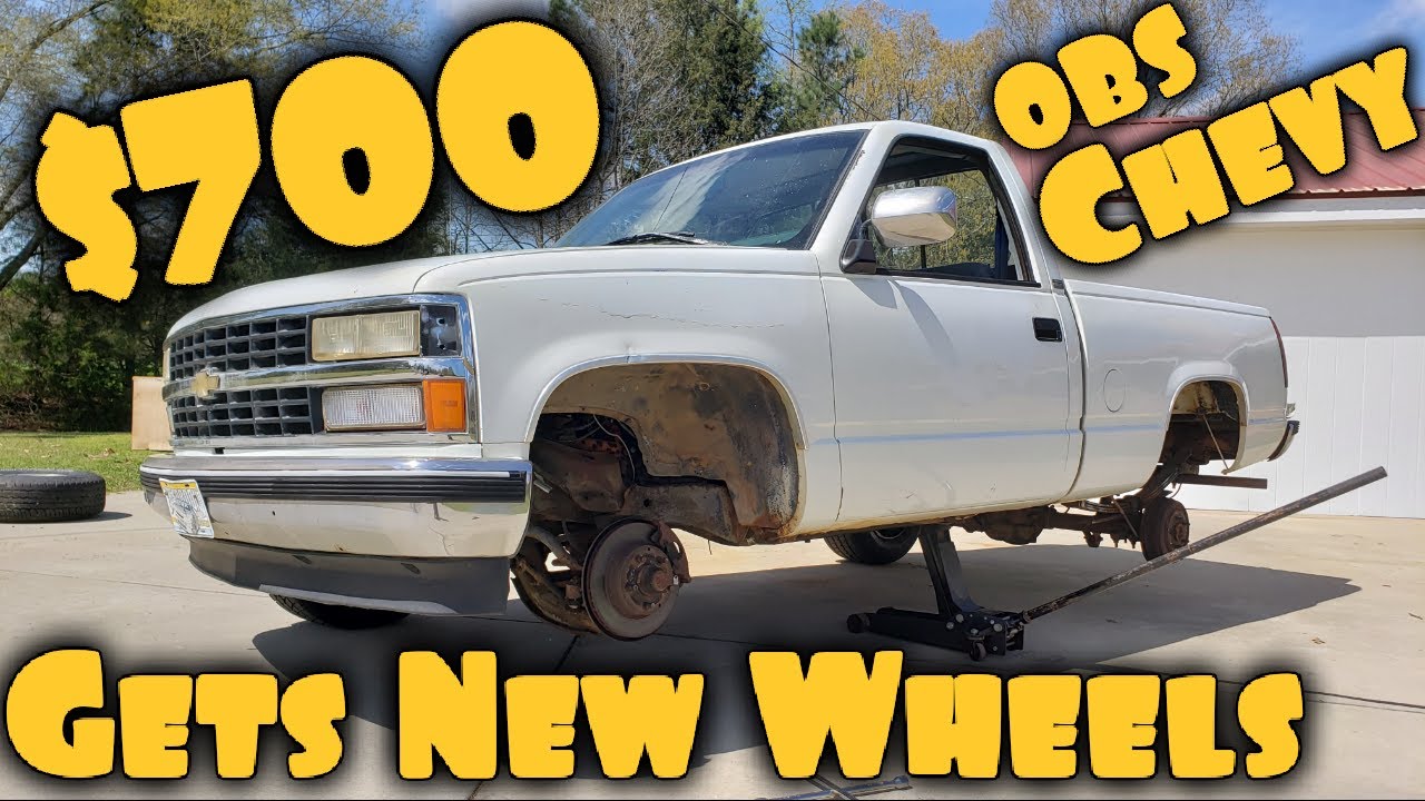 OBS Chevy за 700 долларов уже получил новые диски! Шедевр Bandit по выгодной цене...