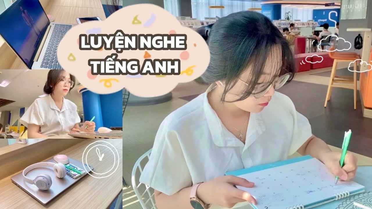 Mình tự luyện nghe tiếng Anh như thế nào🎧?//cải thiện kỹ năng nghe chỉ nhờ xem video🙇🏻‍♀️// Thien Ai