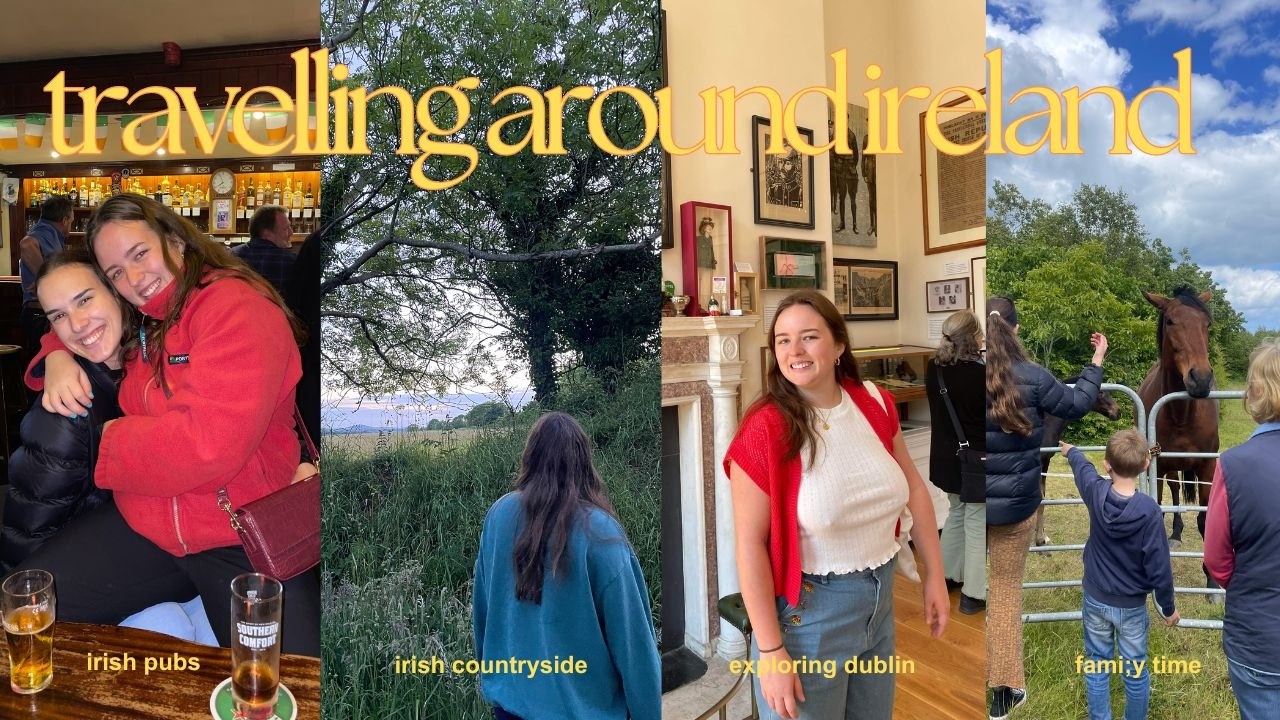 going home to ireland with my best friend | european summer vlog