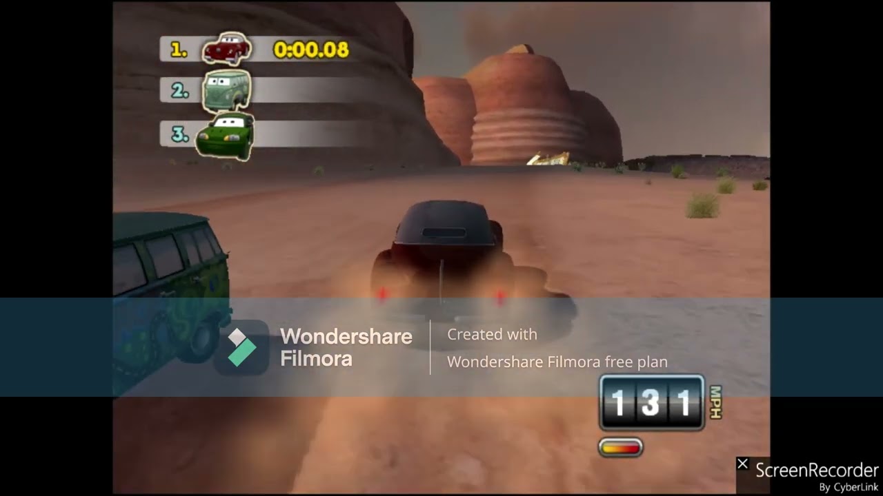 Cars: Superdrive- The King, Sonny, and Philip on a Team Relay In The Turkey