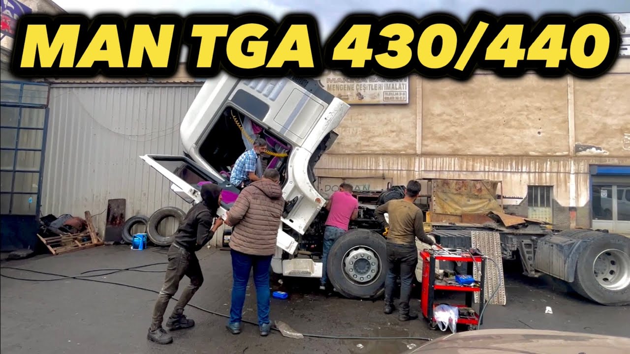 MAN TGA 430’a TGS 440 MOTORU TAKTIK!