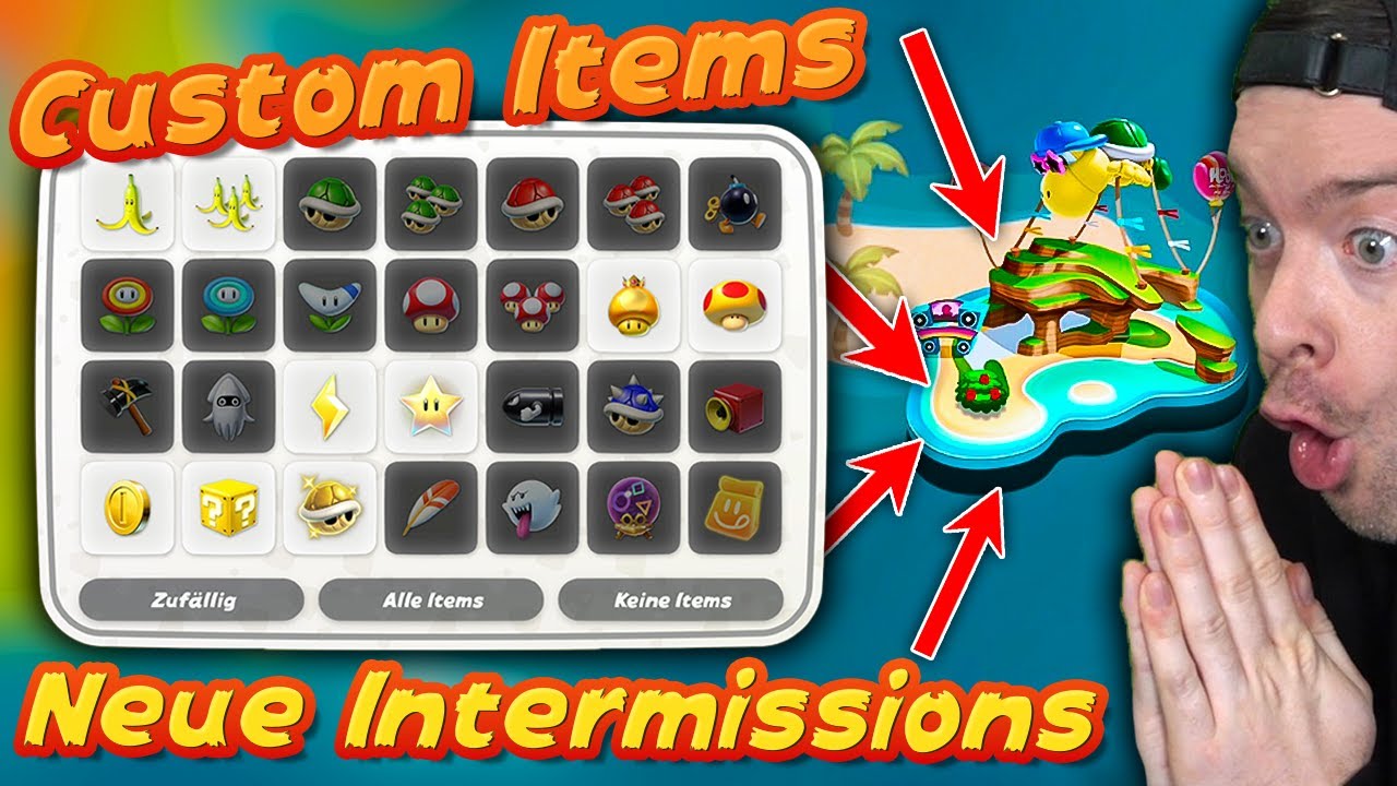NEUE WEGE und CUSTOM ITEMS in Mario Kart World UPDATE 1.4