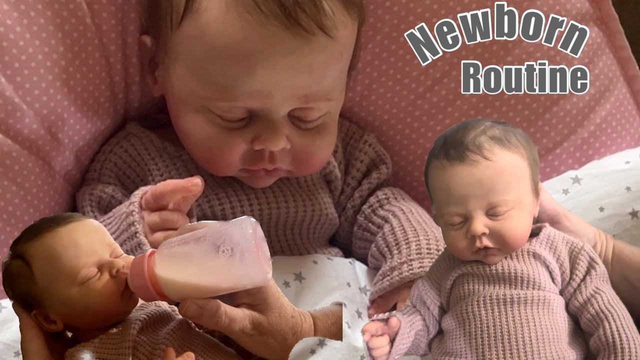 Very realistic baby sounds reborn video | reborn roleplay | silicone baby | silicone Johnnie