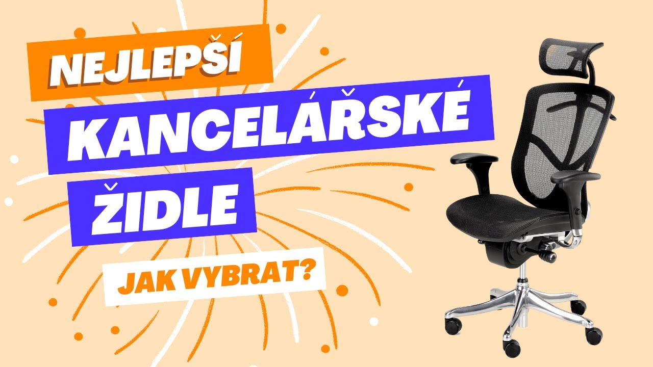 Můj v&yacute;běr 5 nejlep&scaron;&iacute;ch kancel&aacute;řsk&yacute;ch židl&iacute; a jak je vybrat? - srovn&aacute;n&iacute; 2024