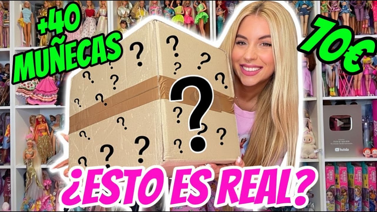 COMPRÉ una caja BARBIE increíble: más de 40 muñecas por un precio de risa 🎀✨