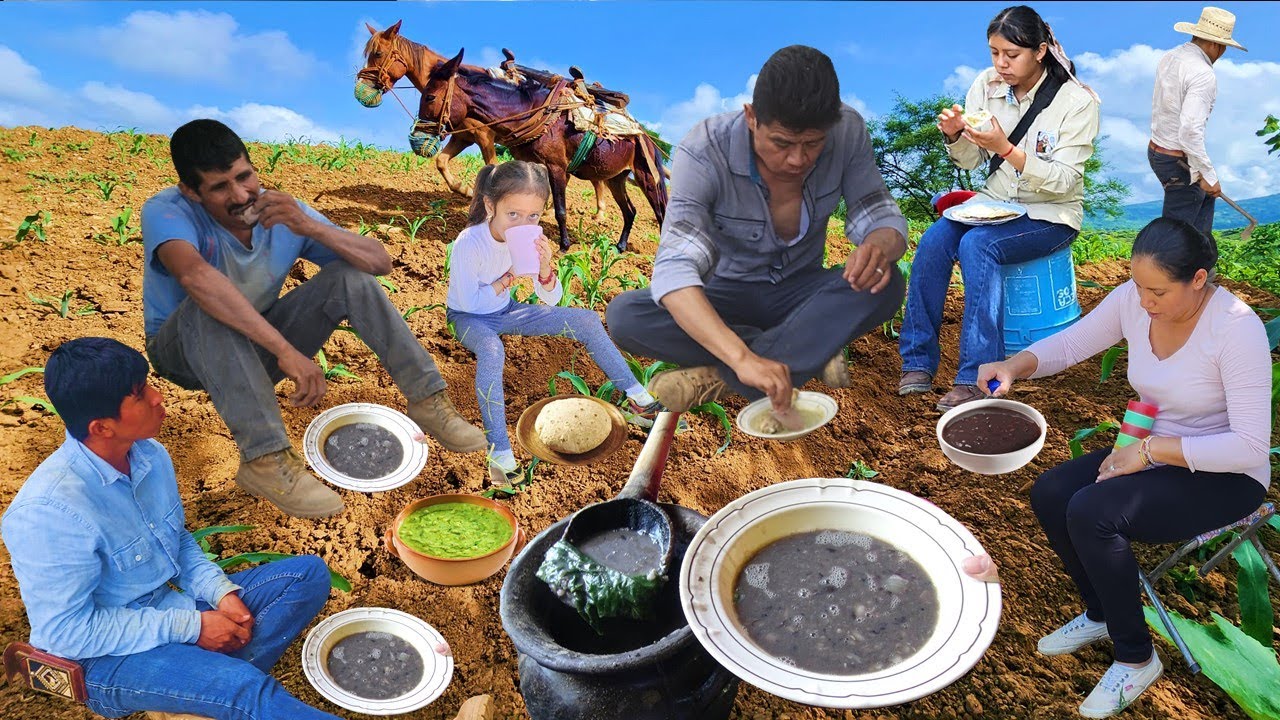 Para Comer en el Cerro Frijoles PARTIDOS en la Mixteca
