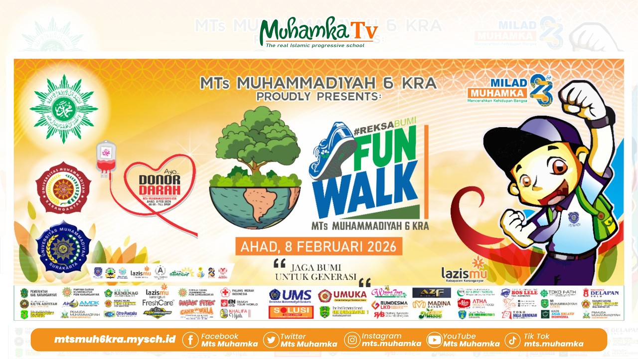 #REKSABUMI FUN WALK I MILAD KE-23TH MUHAMKA I 