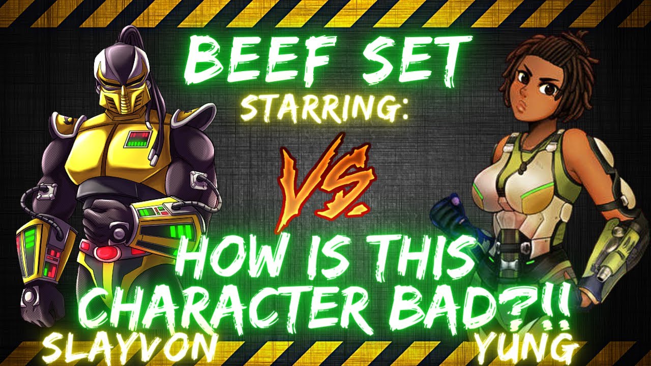 BEEF SET ft. Yungmonster vs Slayvon | HOW IS THIS CHARACTER BAD?!!