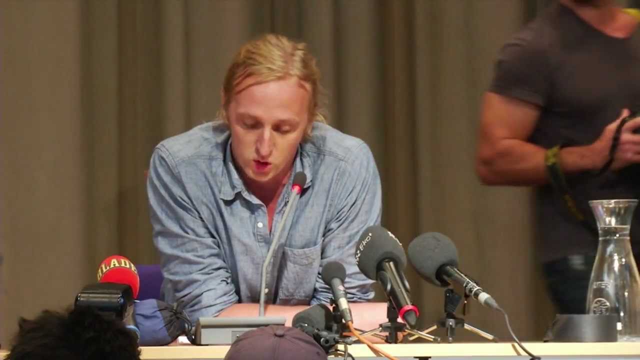 Uttalande av Martin Schibbye p&aring; presskonferensen 14 september