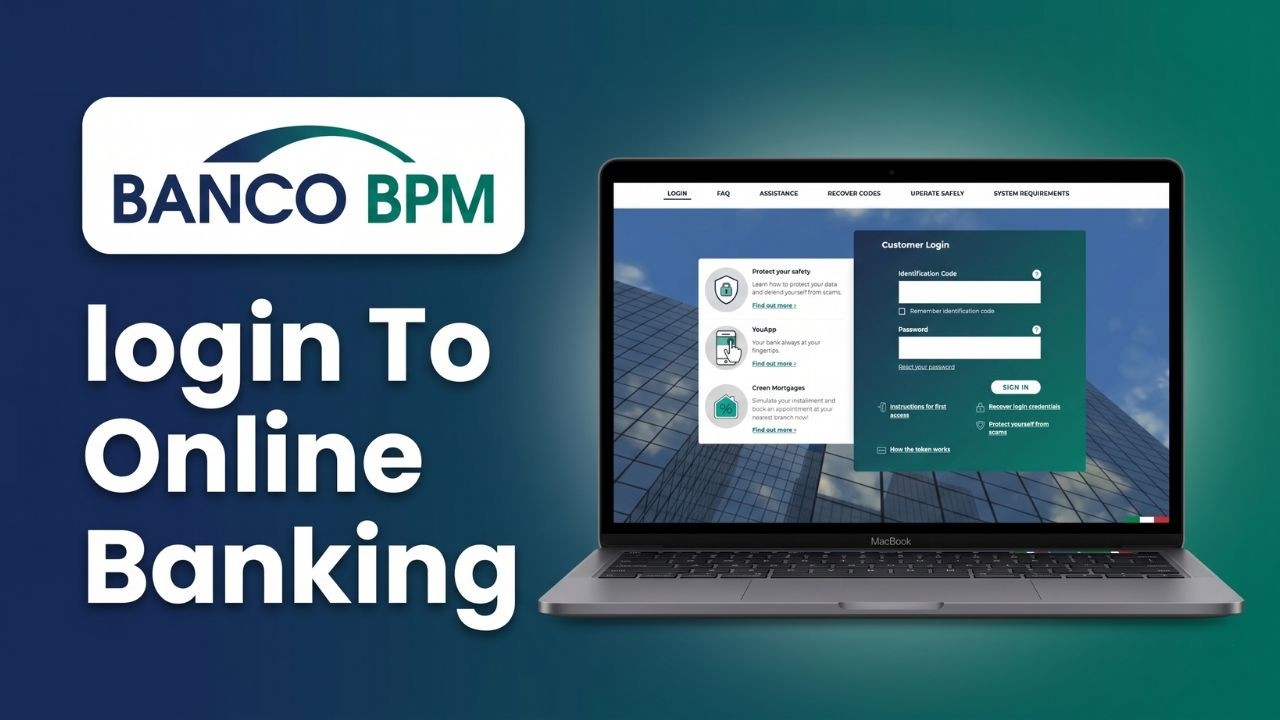 Как войти в систему онлайн-банкинга Banco BPM (Италия)