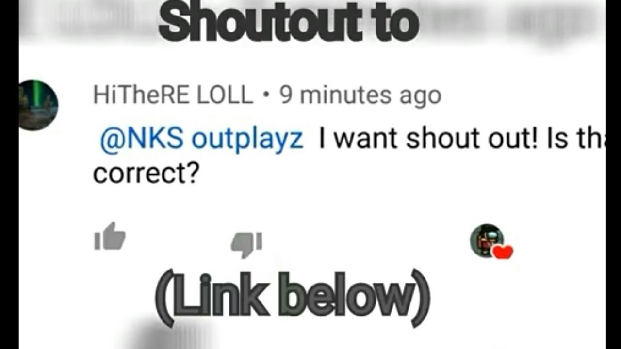 Shoutout to Hi there lol