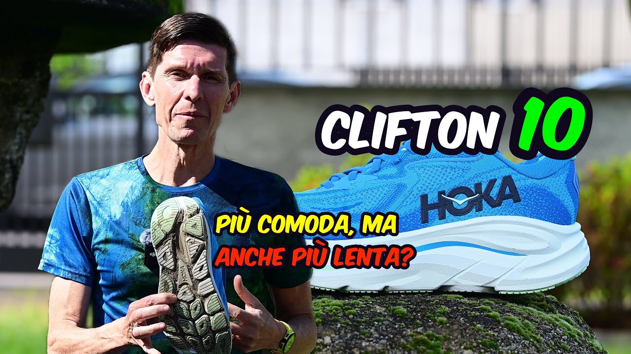 Hoka Clifton 10: recensione della scarpa ideale per il comfort? Test, opinioni dopo 100 km!