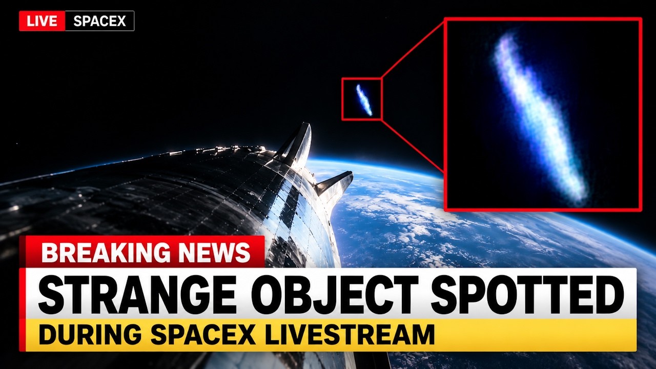 Таинственный НЛО, замеченный во время прямой трансляции SpaceX: разбор