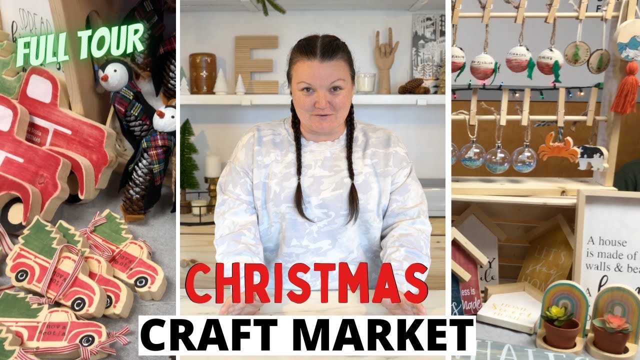 Selling at a CHRISTMAS CRAFT MARKET + FULL CRAFT SHOW TOUR