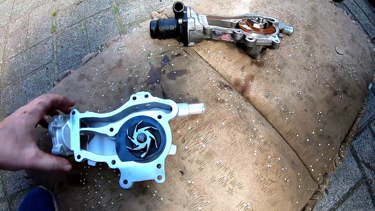 Opel Meriva b 1.4 Wasserpumpe wechseln Corsa Astra J