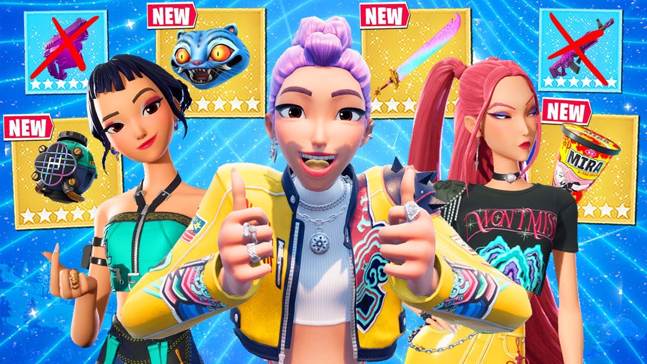 Fortnite's *KPOP DEMON HUNTERS* UPDATE is INSANE