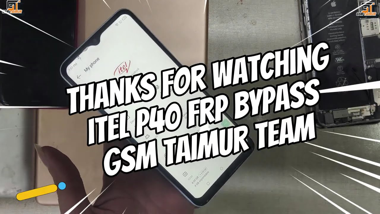 Itel P40 (P662L) Frp Bypass Android 12 New Method Without Pc-Itel P40 Google Account Bypass Without