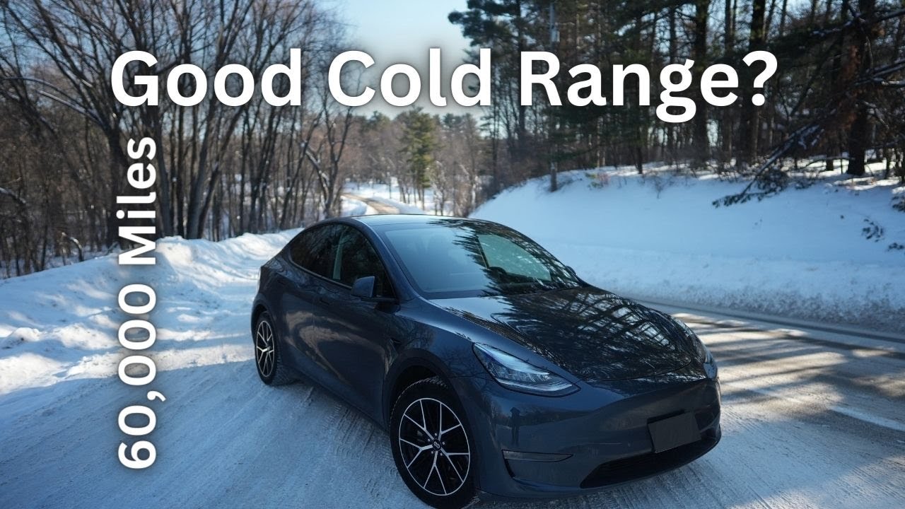 Tesla Model Y Efficiency at 3-yrs/60K Miles | Cold Weather Range