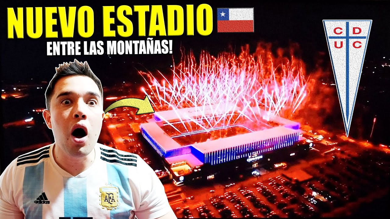 ARGENTINO REACCIONA al IMPRESIONANTE ESTADIO de UNIVERSIDAD CATÓLICA 🇨🇱 ¡NIVEL EUROPEO!