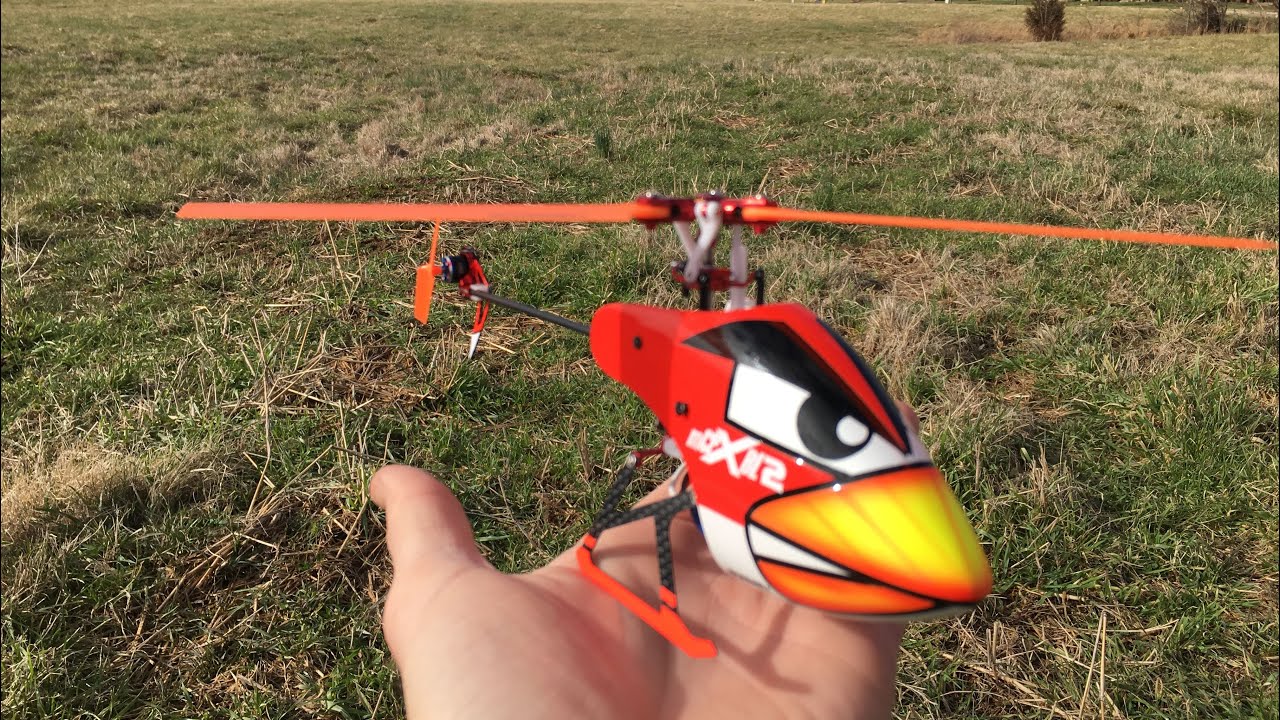 Первый полет и испытание на прочность MicroHeli mCPX BL2 Tri Blade