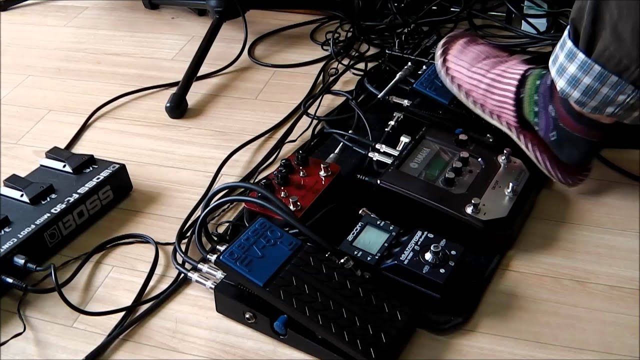 Sound check Rockett Pedals Allan Holdsworth Signature + ZOOM MS 100TB part2