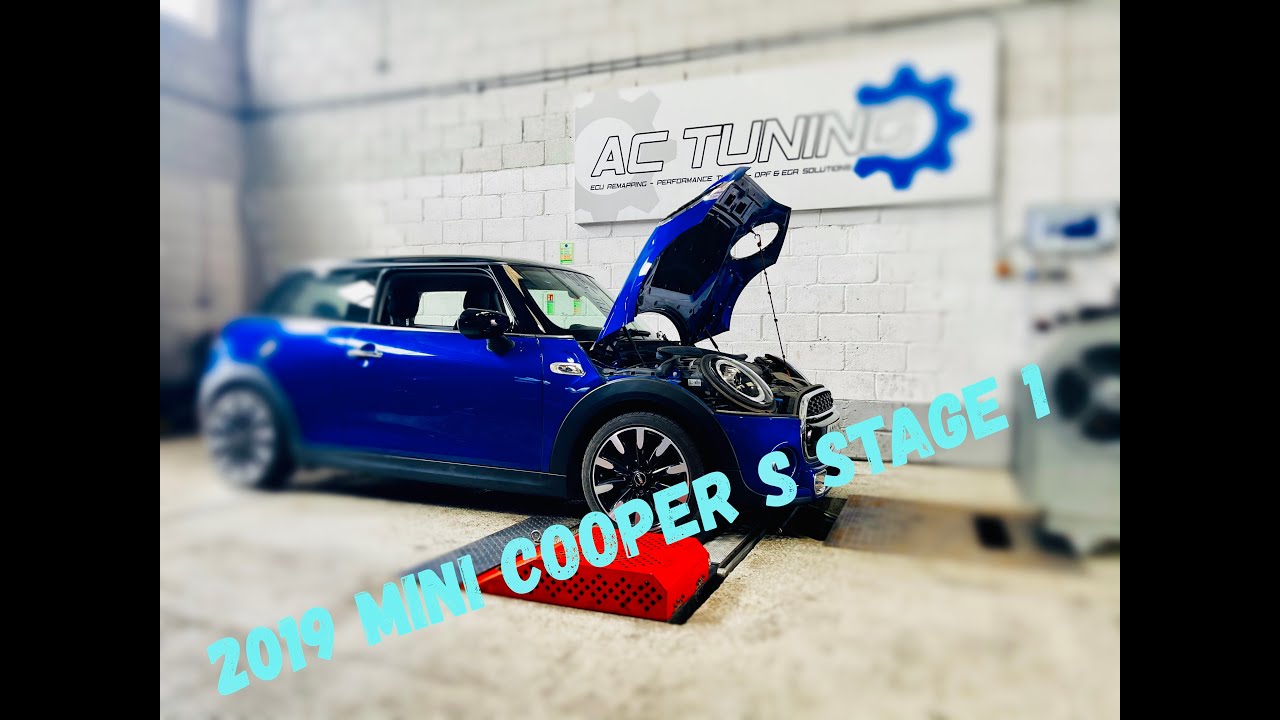 2019 Mini Cooper S Turbo Hits the Dyno For A Stage 1 Tune And Power Run Session!