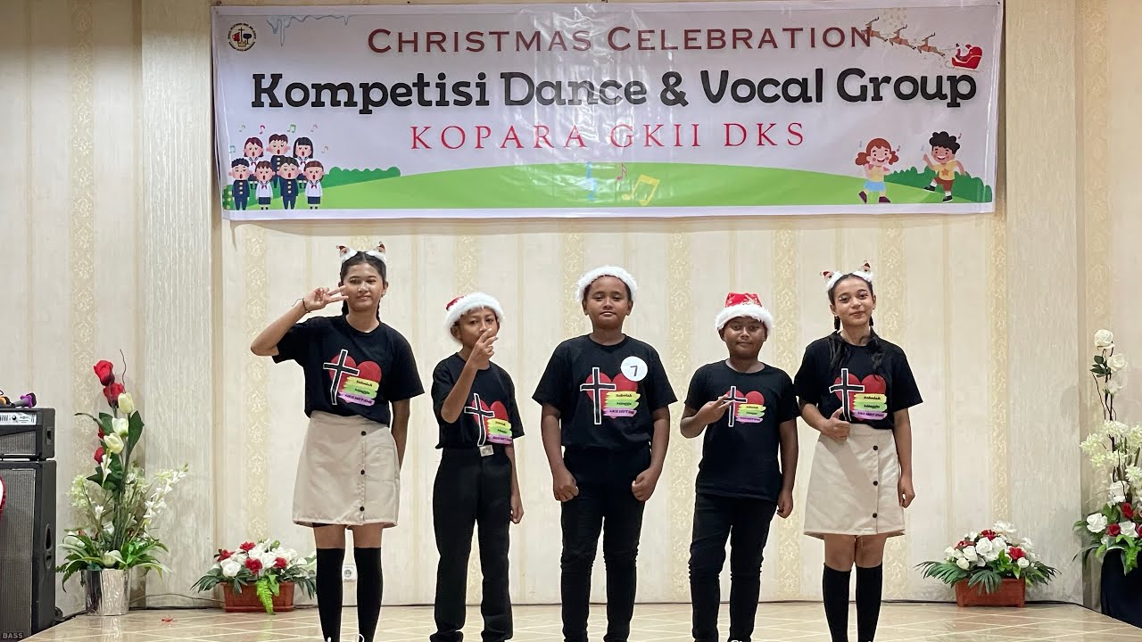 LOMBA DANCE SEKOLAH MINGGU || TANAH MERAH || CHRISTMAS CELEBRATION 2024