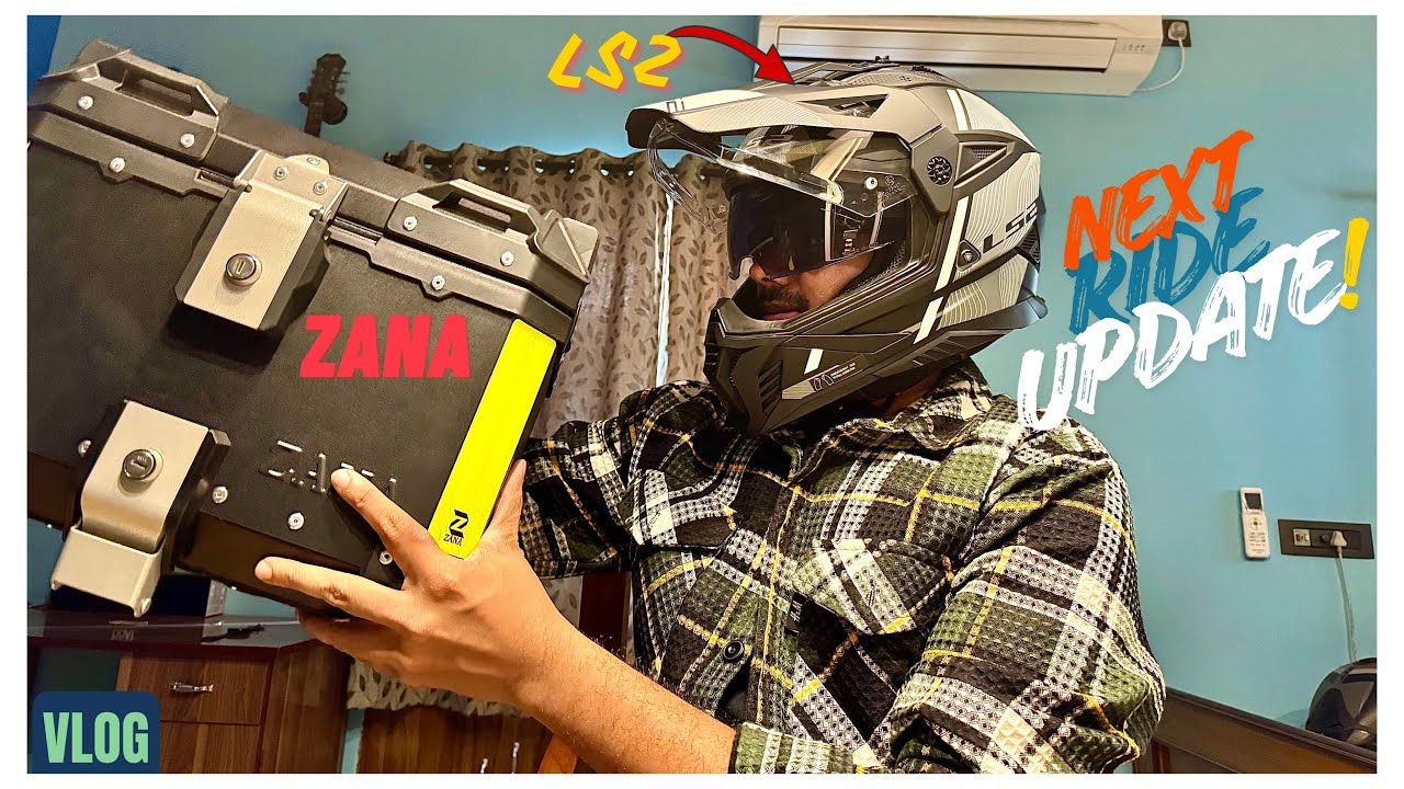 Next Ride Update❗| LS2 MX436 Pioneer 2 | Zana Alluminium Top Box | Mirror Upgrade For Himalayan 411