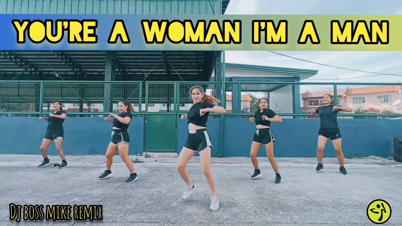You're a Woman | 80's | Disco Remix | Zumba | Dance Fitness