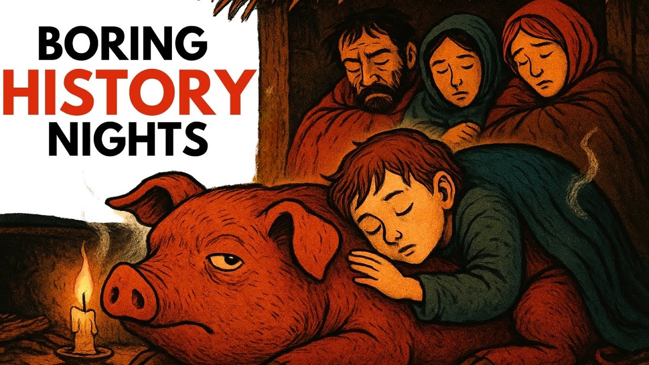 Why Medieval Peasants Slept Beside Animals in Winter | Boring History For Sleep
