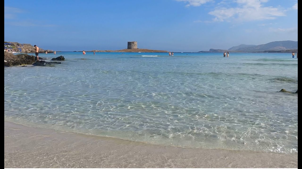 La Pelosa, Castelsardo, Alghero, le più belle spiagge della Sardegna nord occidentale.Canon Legri 4K