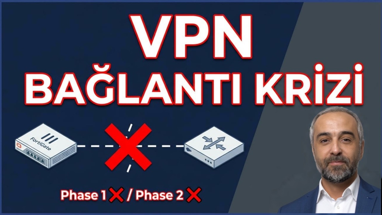VPN Hiç Kurulmuyor | Phase 1 Phase 2 Uyumsuzluğu Nasıl Giderilir?
