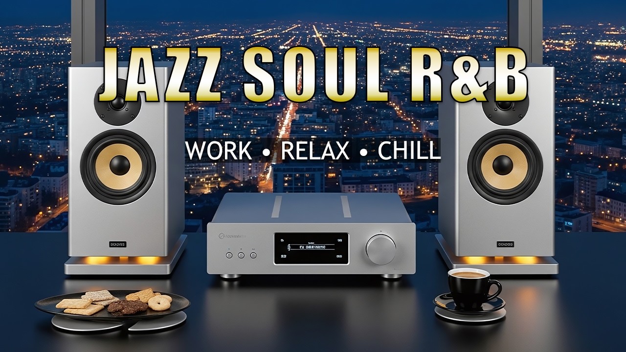 Smooth Jazz & Soulful R&B 🎧 Gentle Instrumentals for Deep Focus & Productive Work 💻