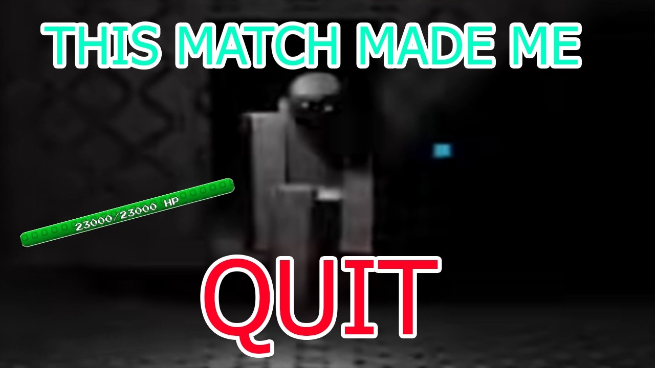 This Match Made Me QUIT SCP: RETRO BREACH... (SCP: RETRO BREACH)