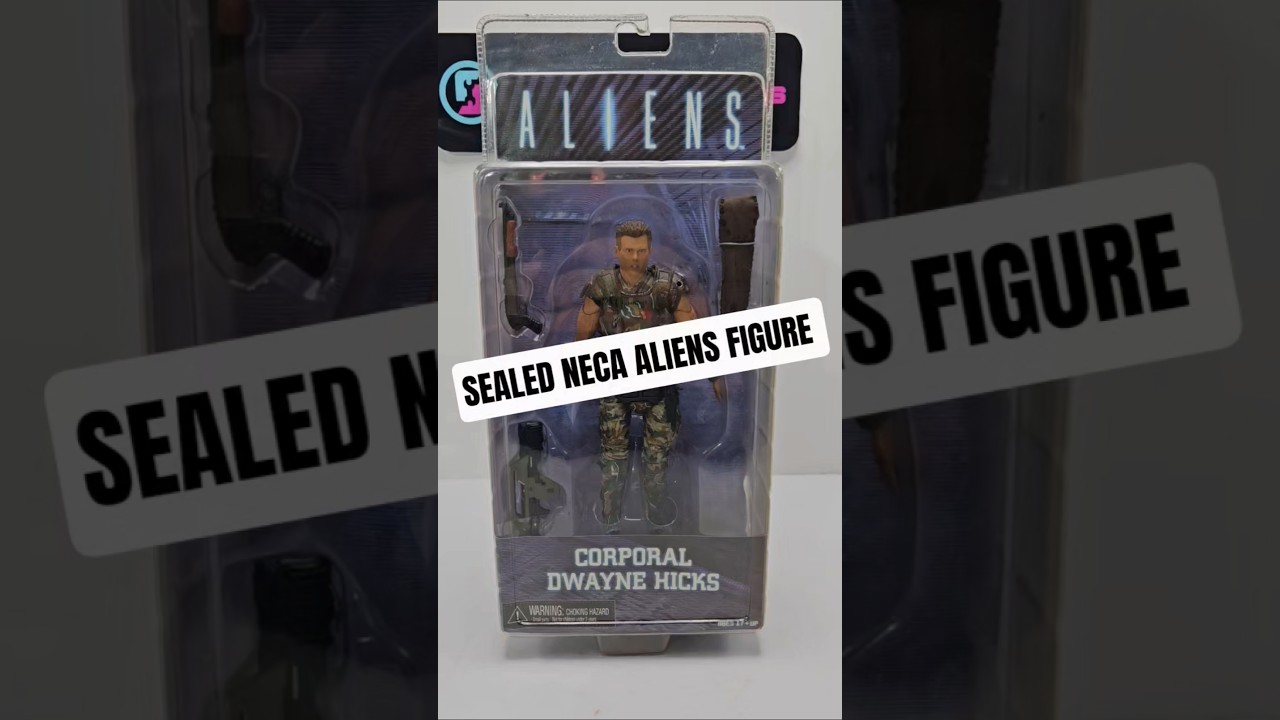 Rare & Sealed NECA Aliens Hicks Figure | Ultimate Colonial Marine Collectible